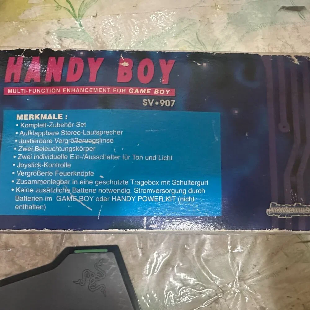 Handy Boy HandHeld All In One For Nintendo Game Boy DMG-001 SV 907 Complete NICE